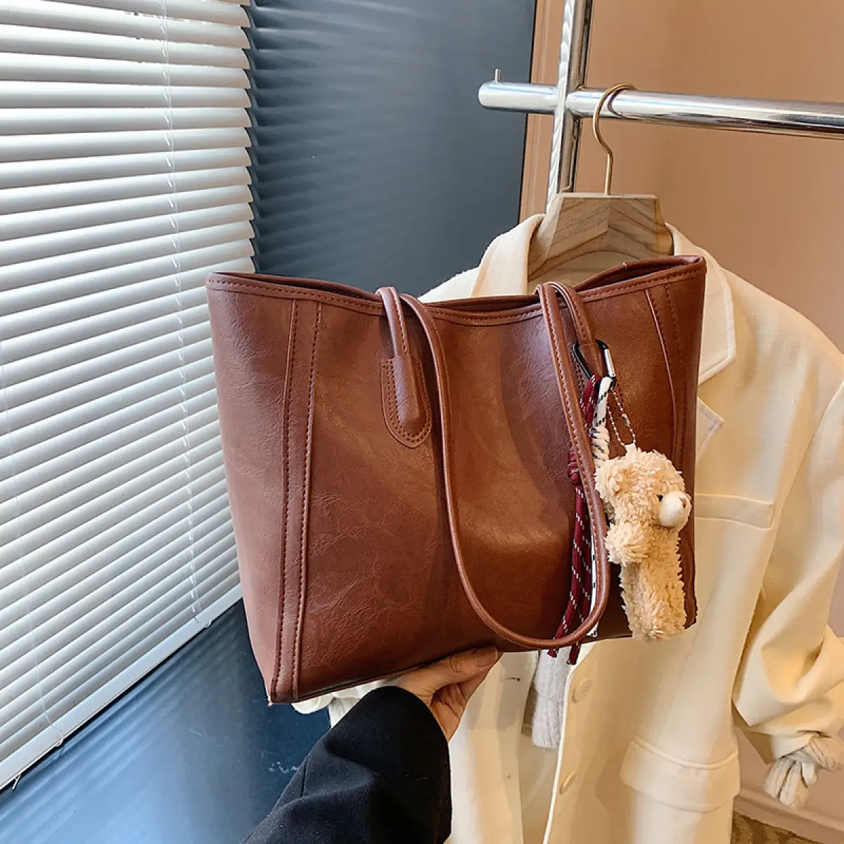 Leather Tote Bags - Image 2