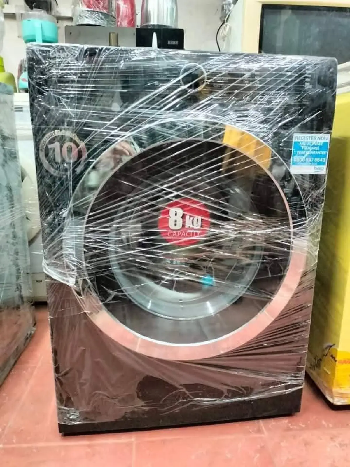 Washing machine 8kg brand new coming with 2 years warranty on it - Image 1