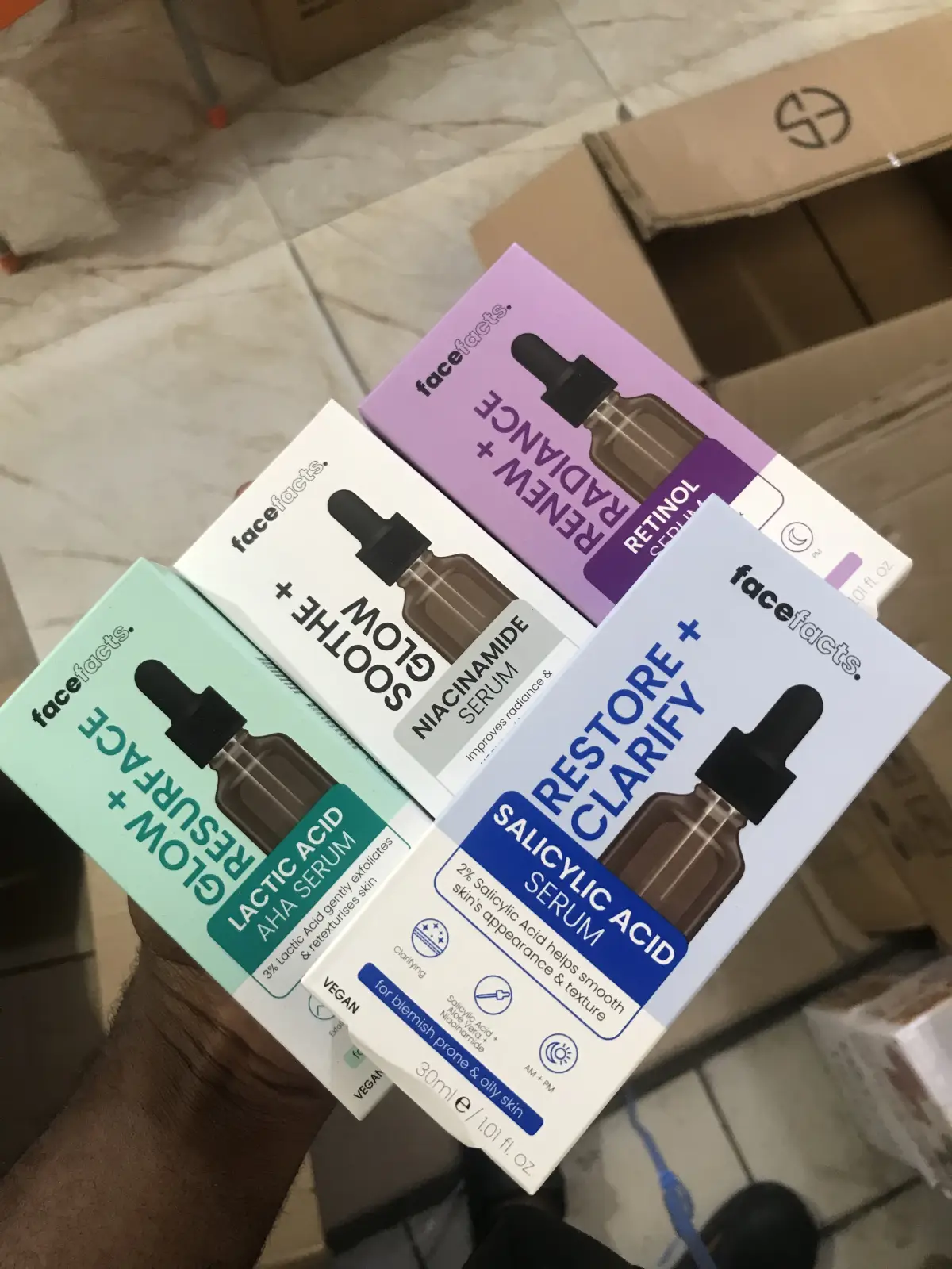 Facefact serums available - Image 1