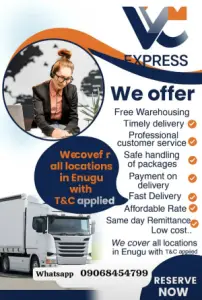 Enugu Delivery Agent for E commerce Marchant