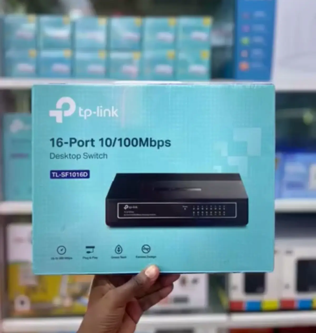 Tp Link 16 Ports Tl-Sf1016D Desktop Switch - Image 3