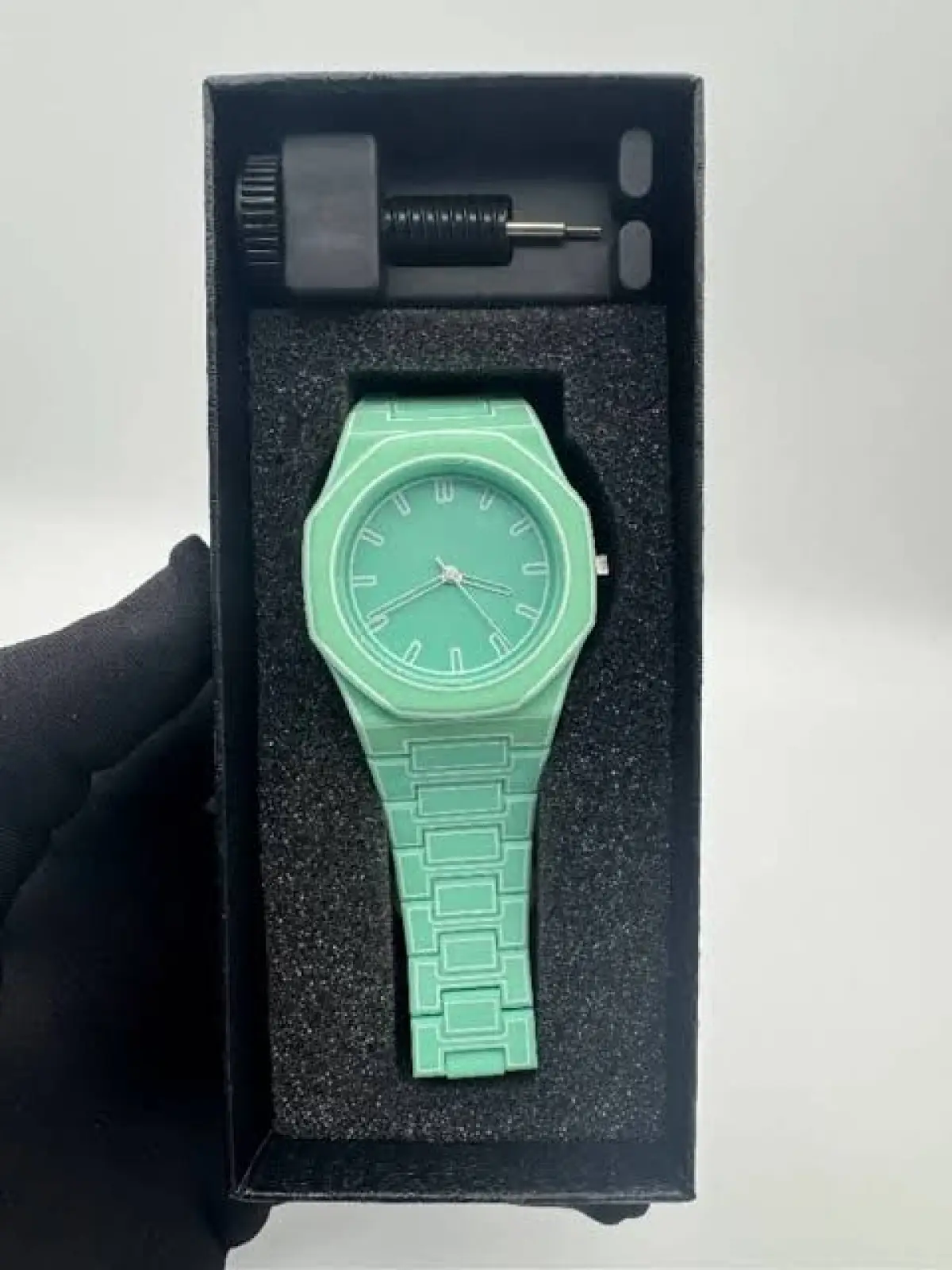 Unisex Trendy Valenzo plastic Ceramic Adjustable Wristwatch - Image 2