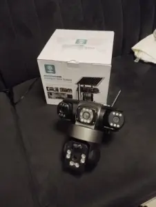 Triple Lens 4G Solar PTZ Camera