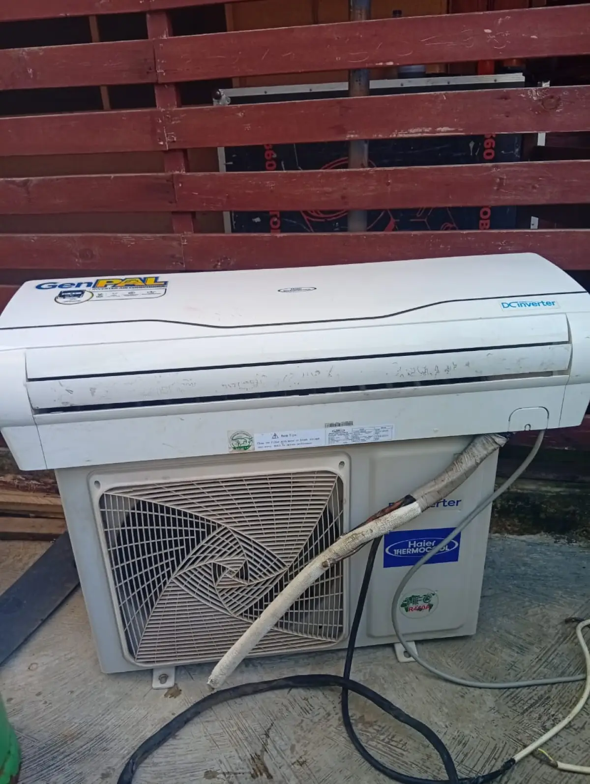 2HP Thermcool Genpal inverter AC with ac hanger and pipes - Image 1
