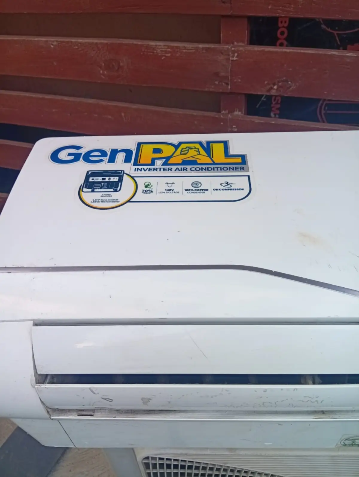 2HP Thermcool Genpal inverter AC with ac hanger and pipes - Image 2