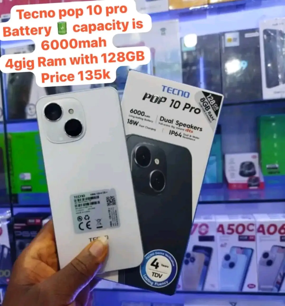 Tecno pop 10 pro - Image 2