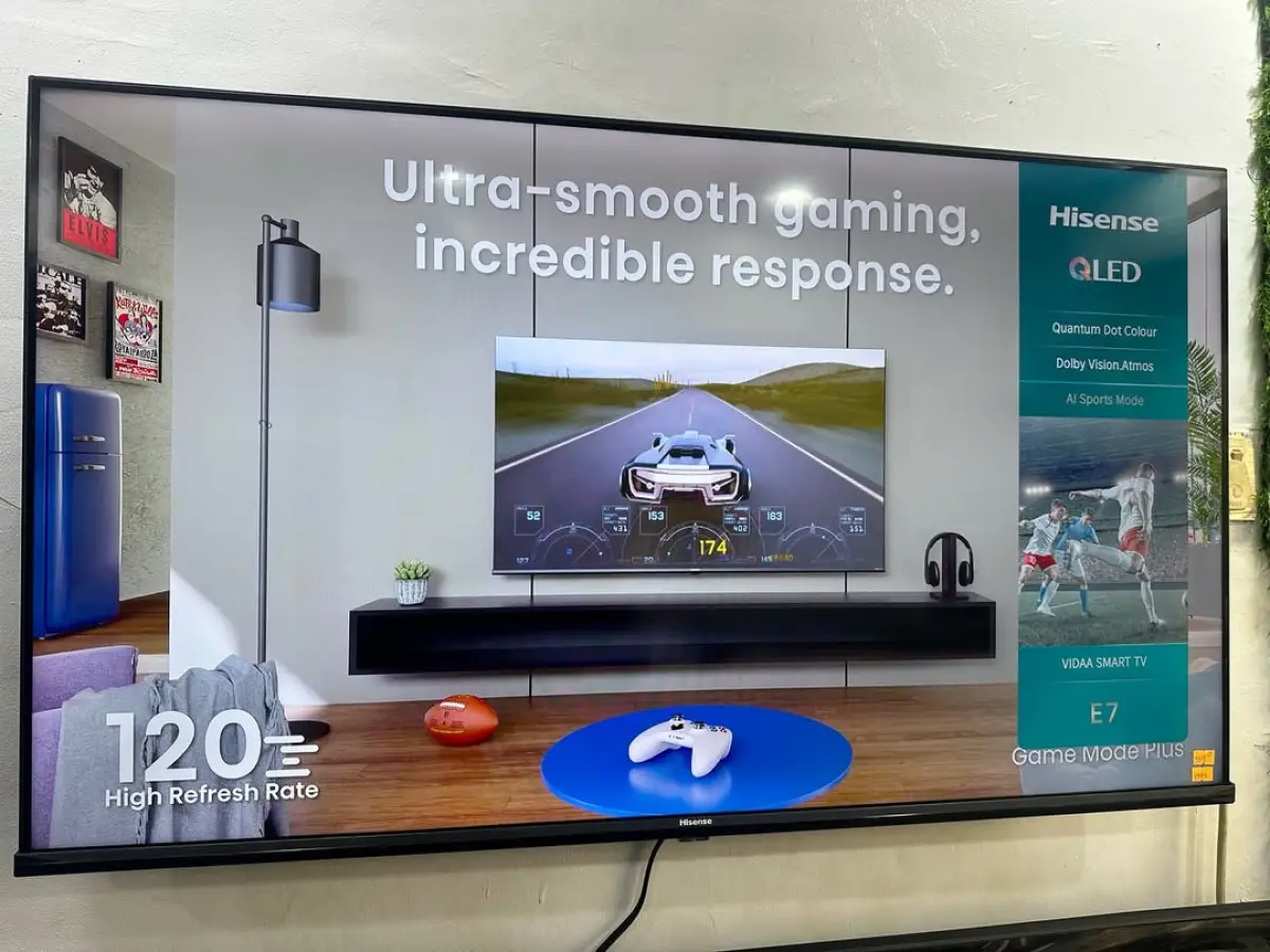 43" Hisense Qled E7 Display Smart Tv - Image 4