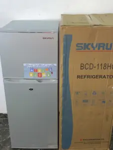 SKYRUN 118L Double Door Fridge (Model: BCD-118HC)