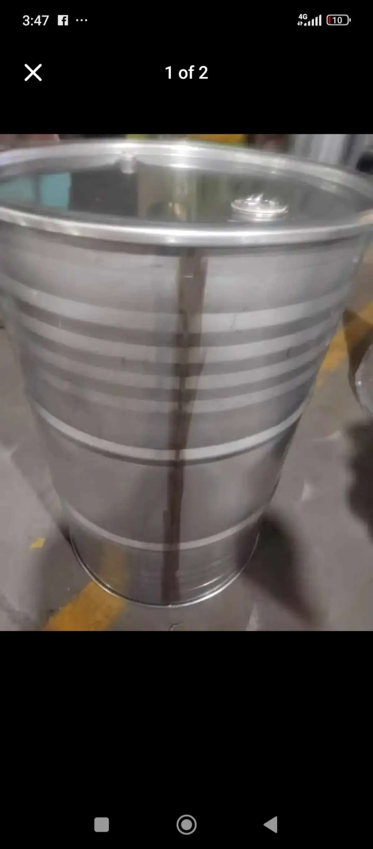 Stainless drums for sale - Image 1