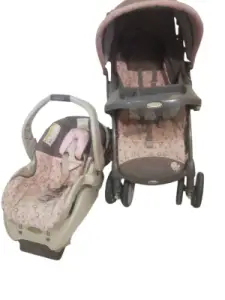 Graco original baby stroller and car seat