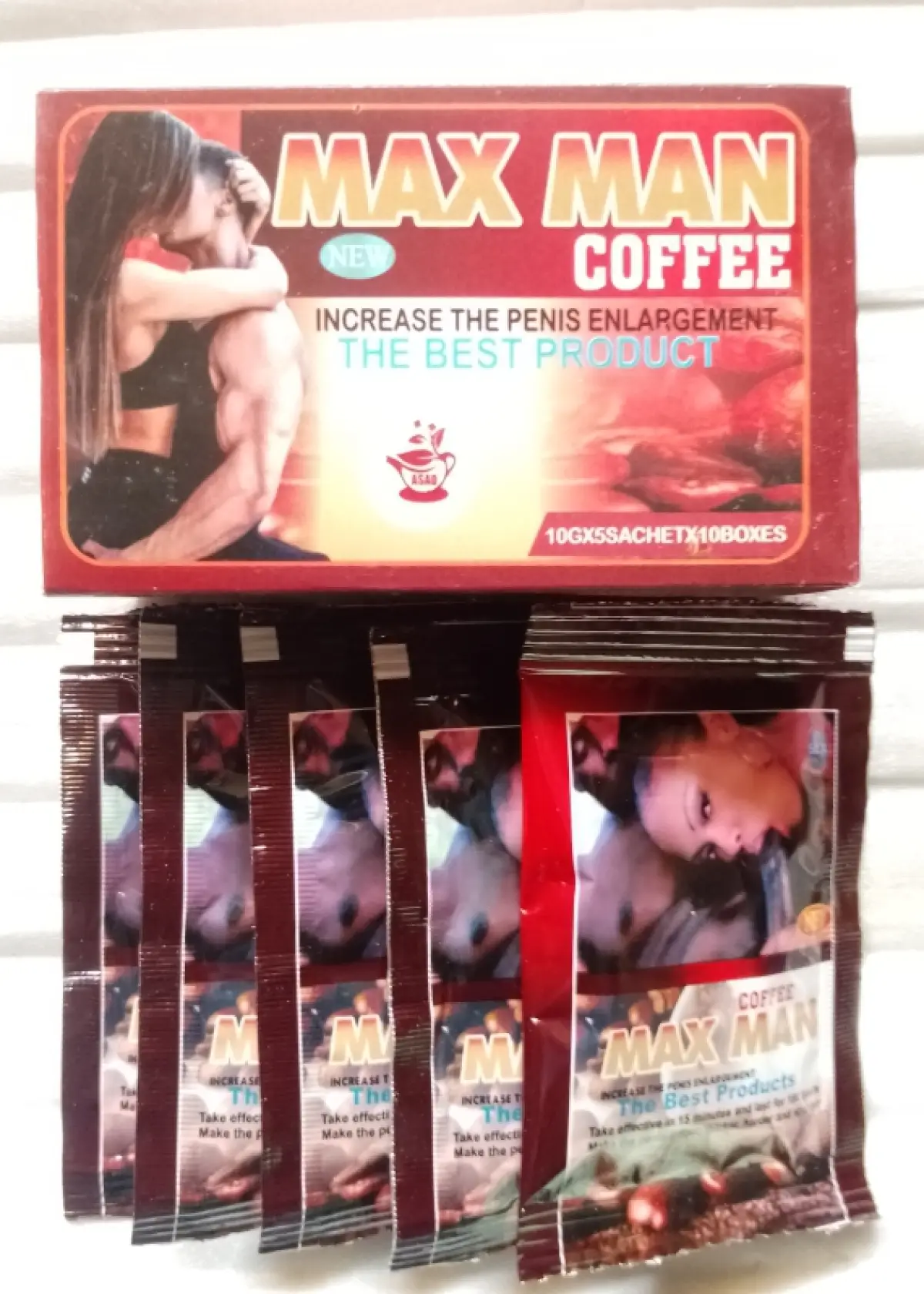Maxman Coffee for Men Sexual Enhancement - Image 1