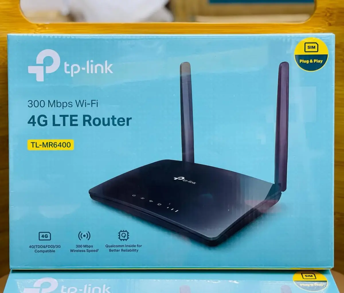 Tp-Link TL-MR6400 4G LTE Sim Router 300mbs - Image 1