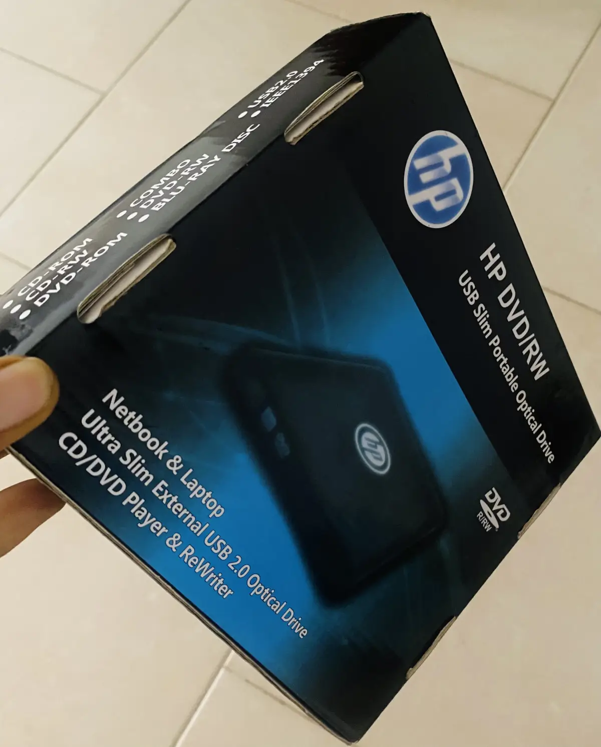 HP DVD USB Portable Optical Drive - Image 2