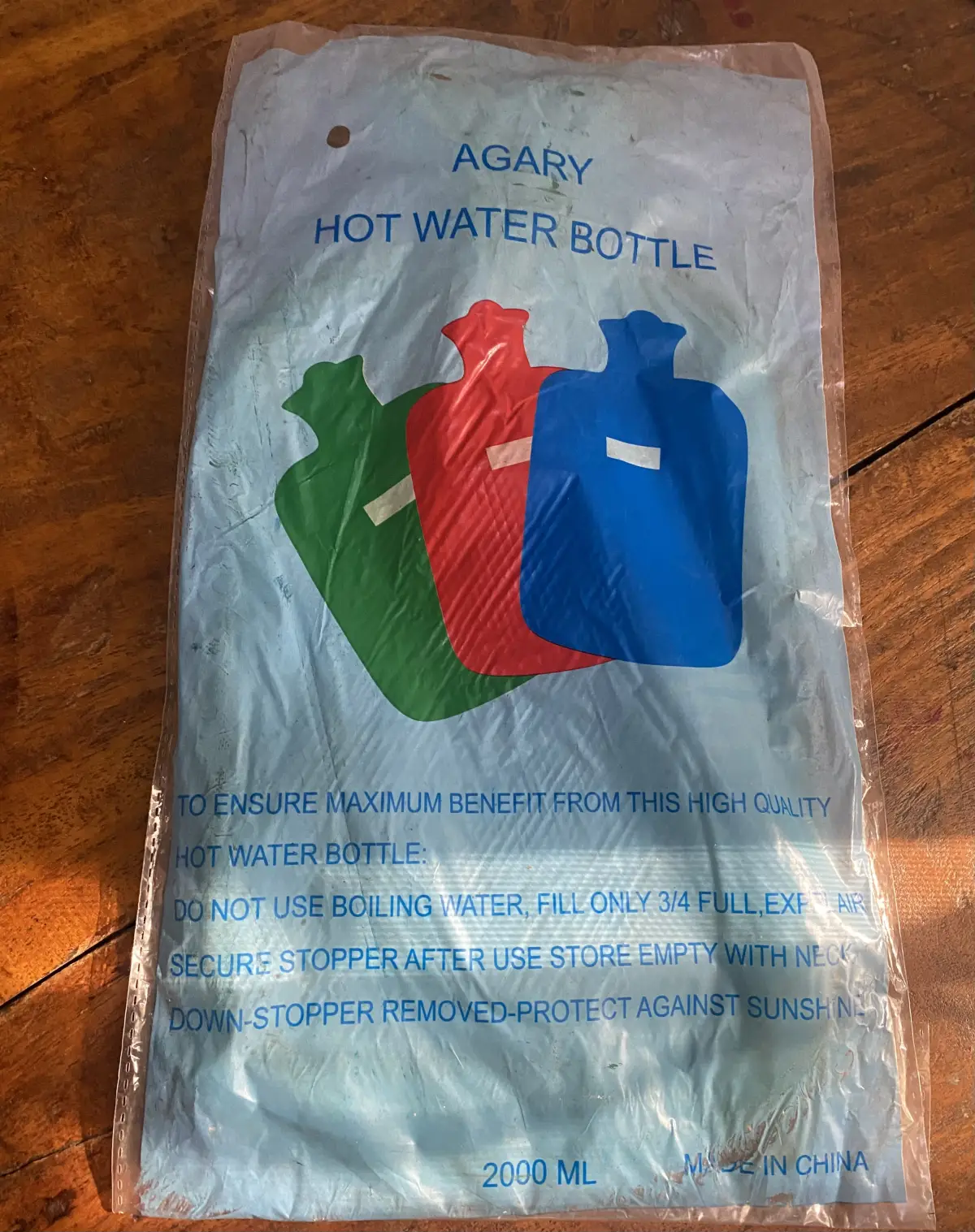 2000ML Hot Water Bottle - Image 3