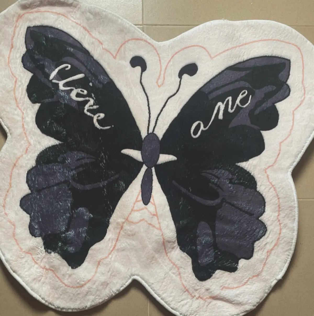 Butterfly imitation carpet rug - Image 2
