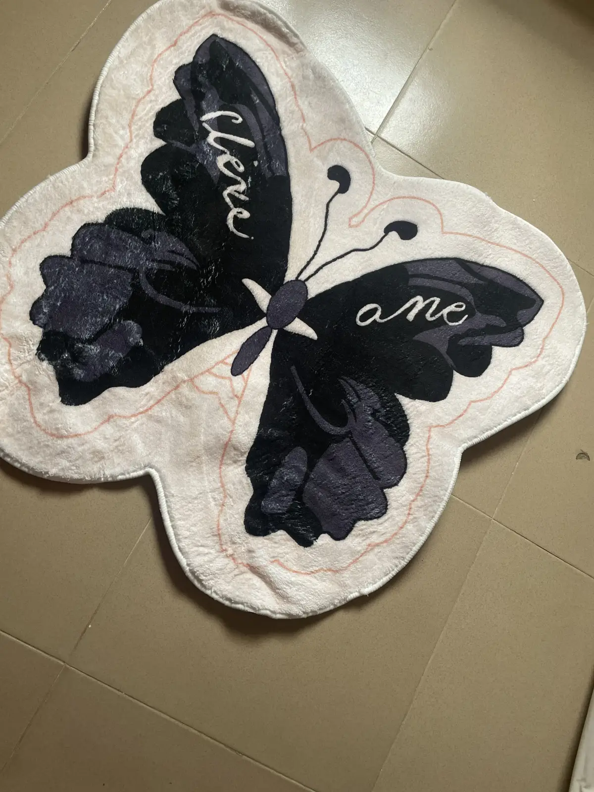 Butterfly imitation carpet rug - Image 3