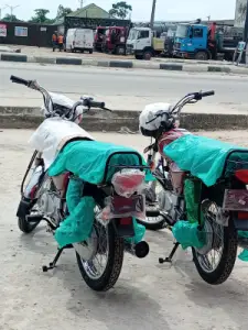 Bajaj motorcycle boxer