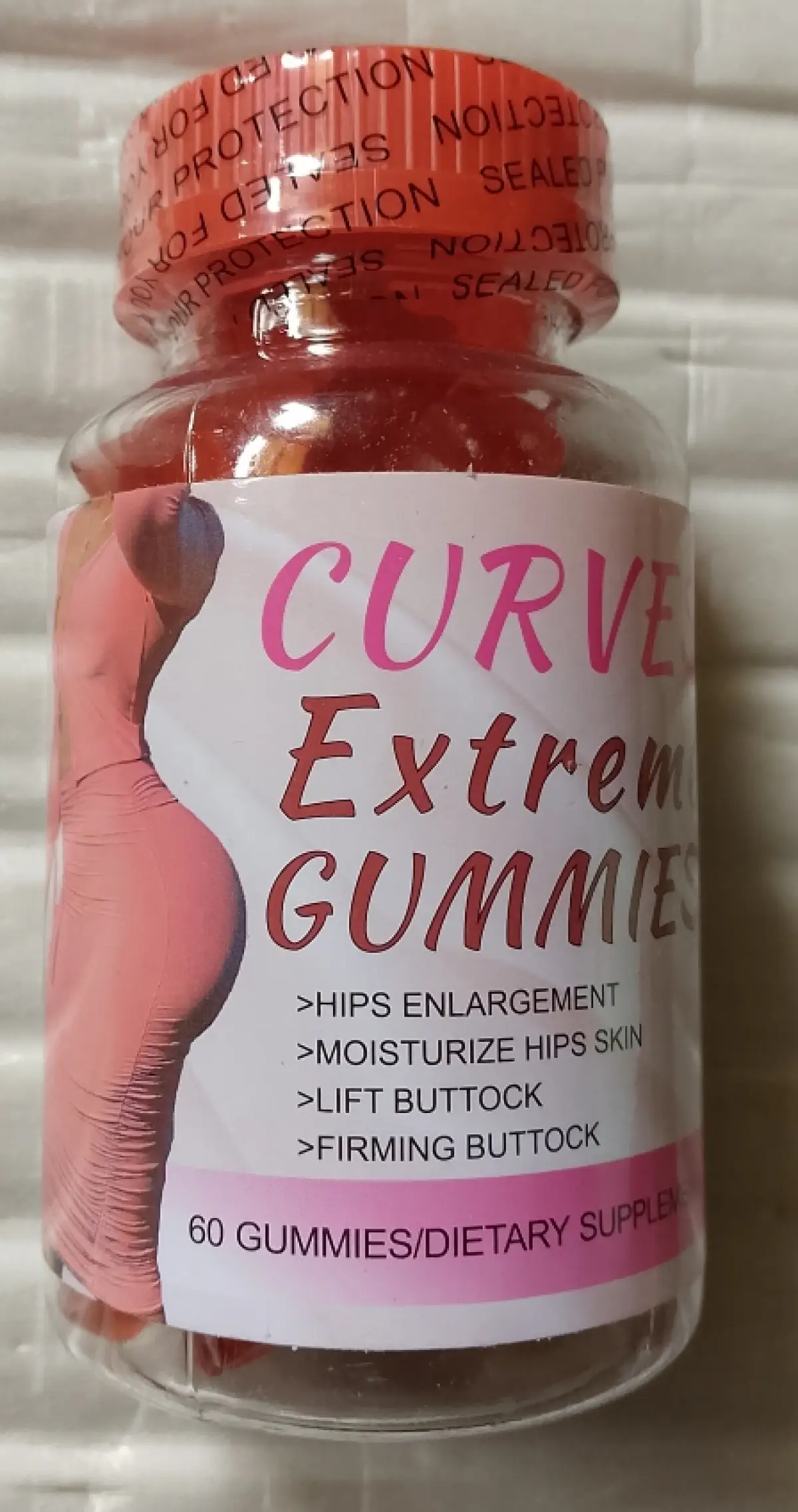 Curves Extreme Gummies for Butt and Hips Enlargement - Image 1
