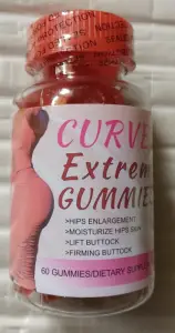 Curves Extreme Gummies for Butt and Hips Enlargement