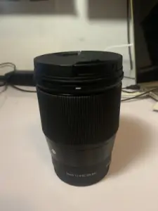 Sigma 16mm 1. 4 For Sony E Mount Lens