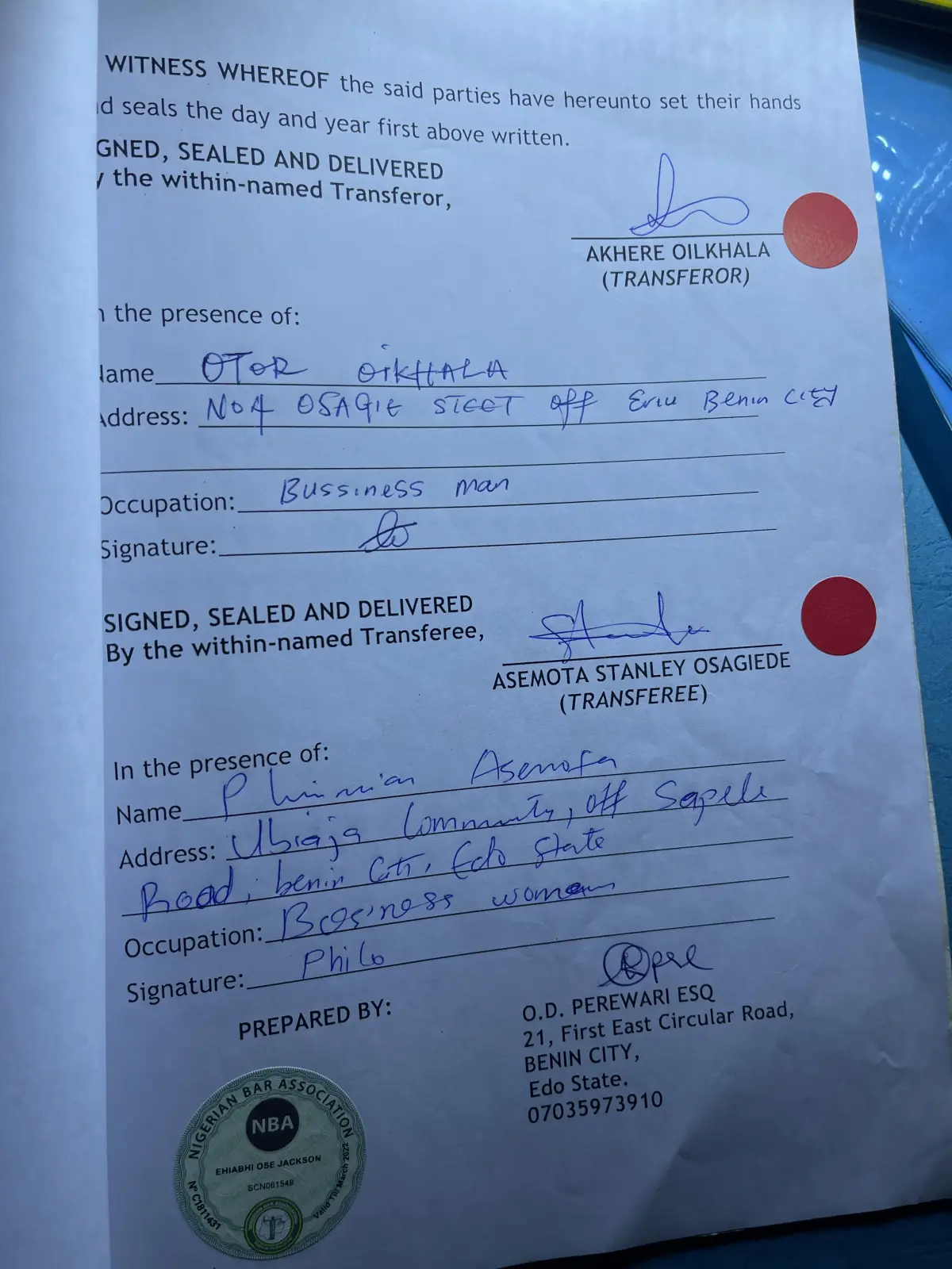 Plot Of Land At Sapele Road bypass back Of Rubber research - Image 6