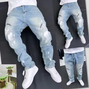 Men Luxury Baggy Jeans
