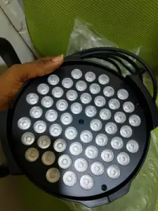 54eye multicolor stage lights for club, church, and DJ setup