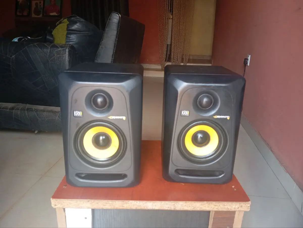 Krk Rokit 4 studio speakers at distress affordable price - Image 1