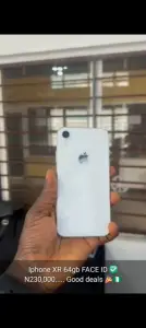 Clean Iphone XR 64gb FACE ID ✅