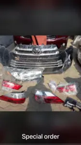 We deal on all kinds of vehicle spare parts, such as Lexus, Toyota etc
