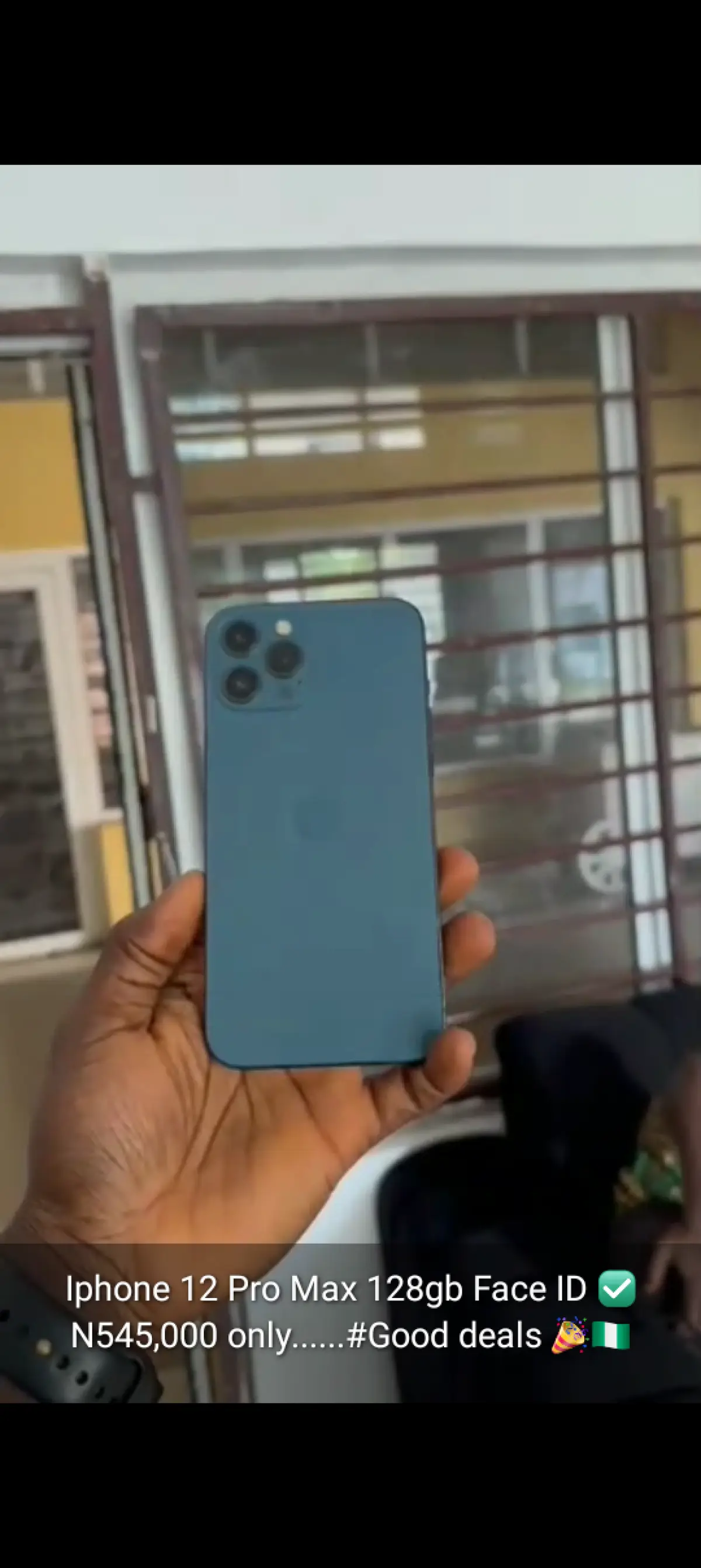 Clean Iphone 12 pro max 128gb FACE ID ✅ - Image 1