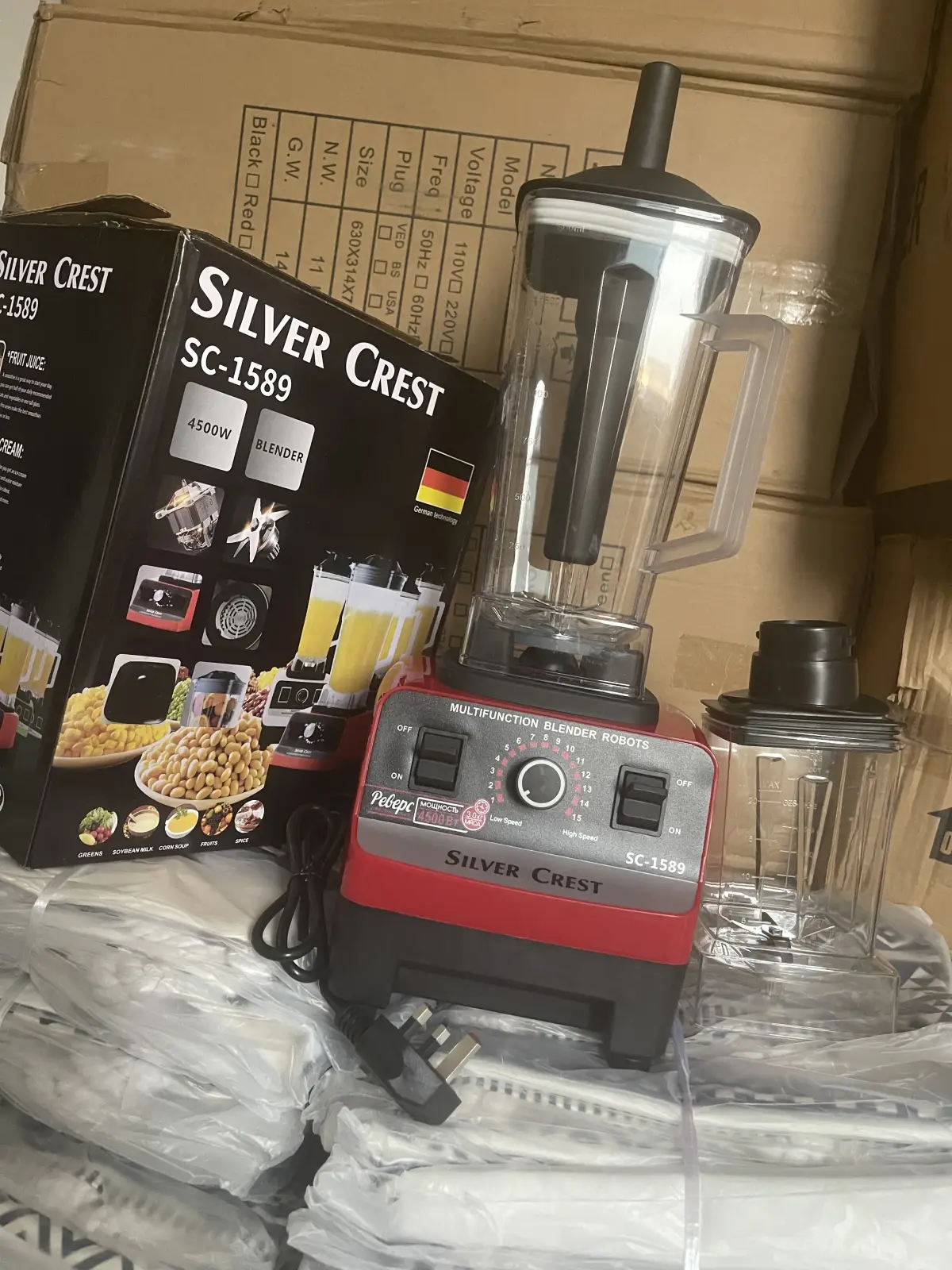 2L Heavy Duty SilverCrest Blender - Image 1