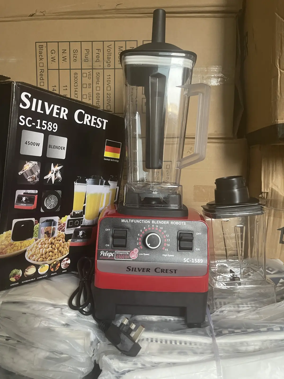 2L Heavy Duty SilverCrest Blender - Image 2