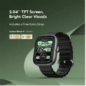 Oraimo Watch 6 2. 04'' TFT Full Touch Color Screen smart watch