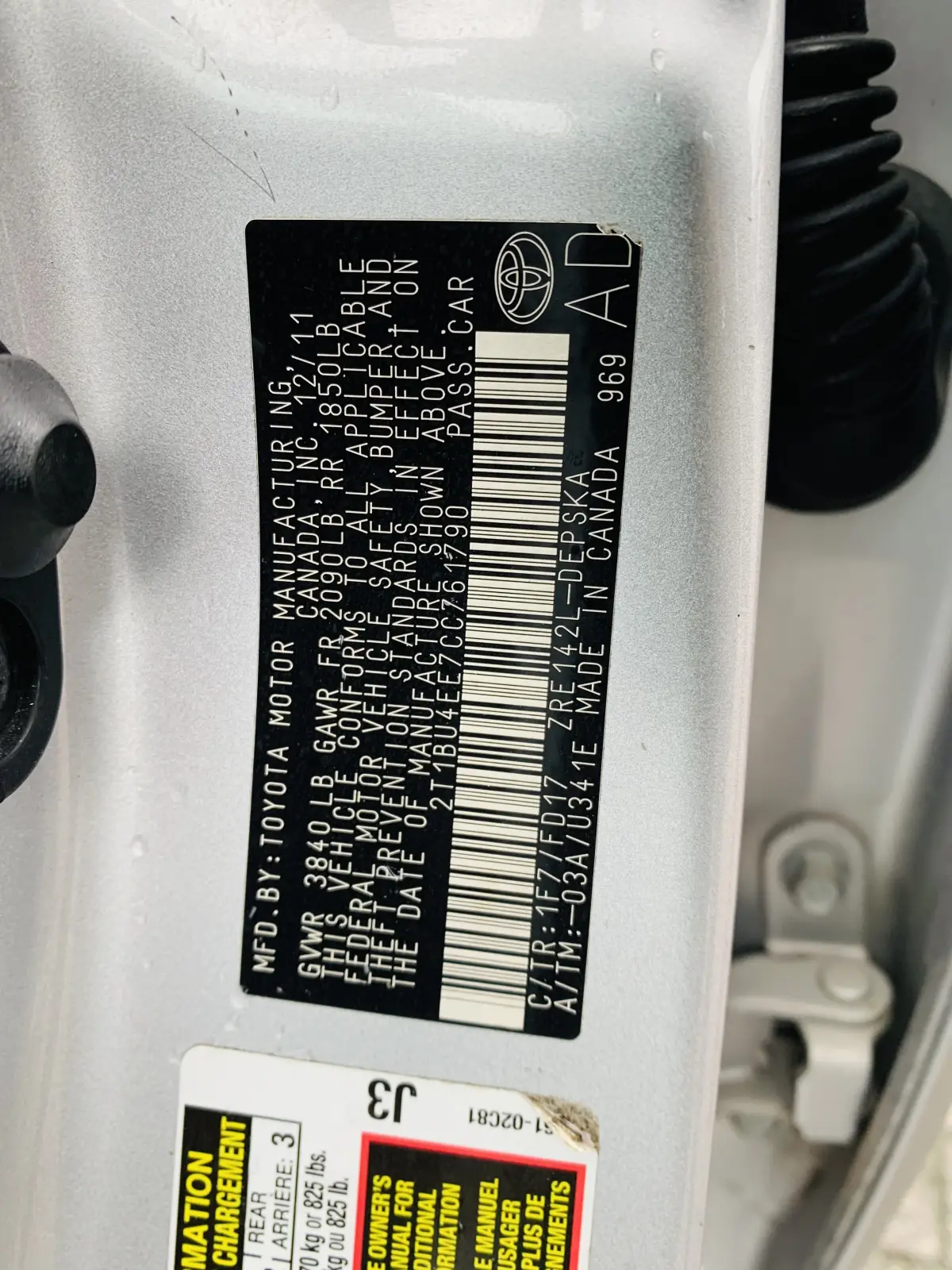 TOYOTA COROLLA 2012 MODEL SPORT - Image 6