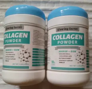 Glowing Secret Collagen Powder with Probiotics in