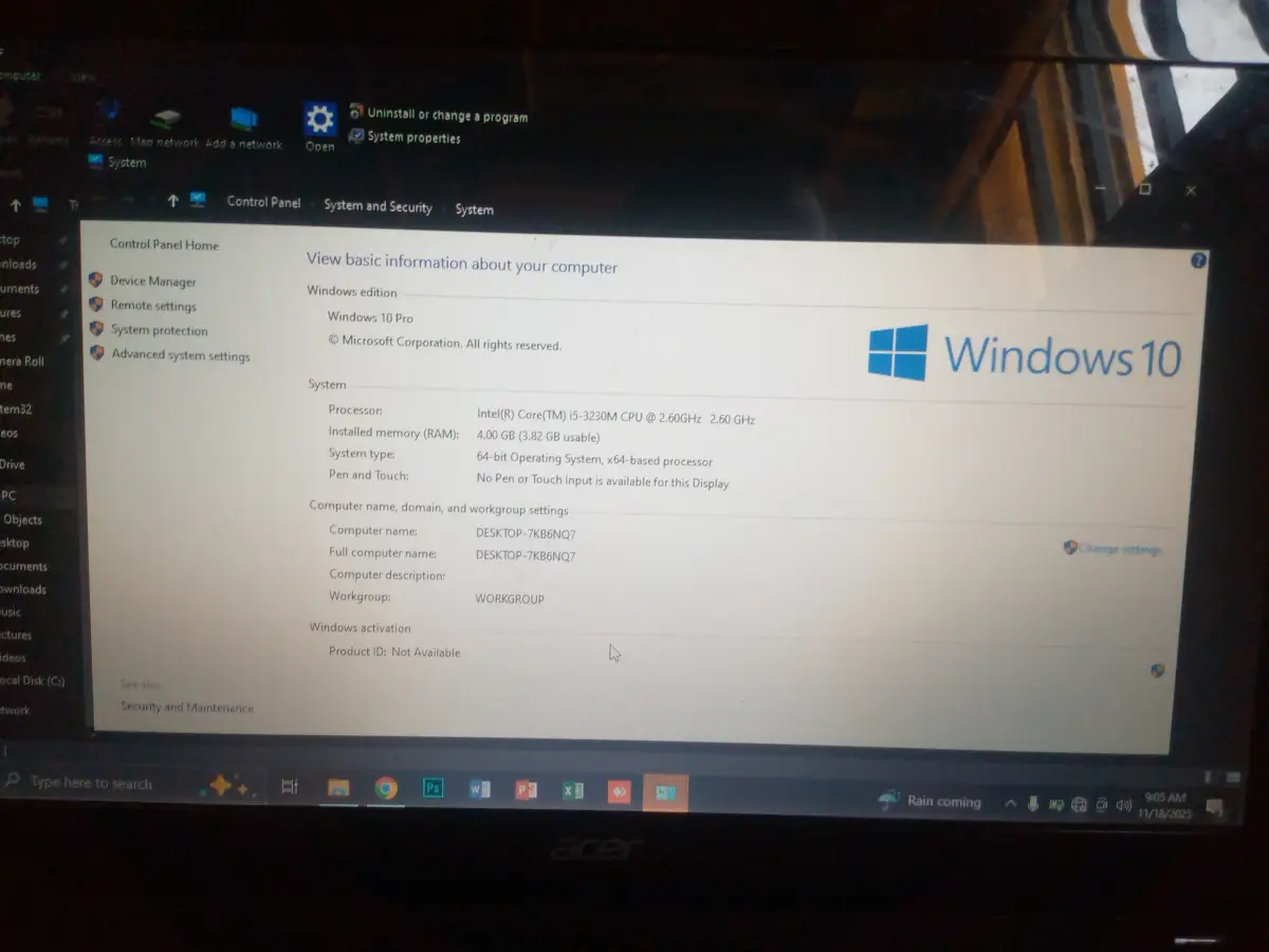 Laptop (Acer) - Image 2