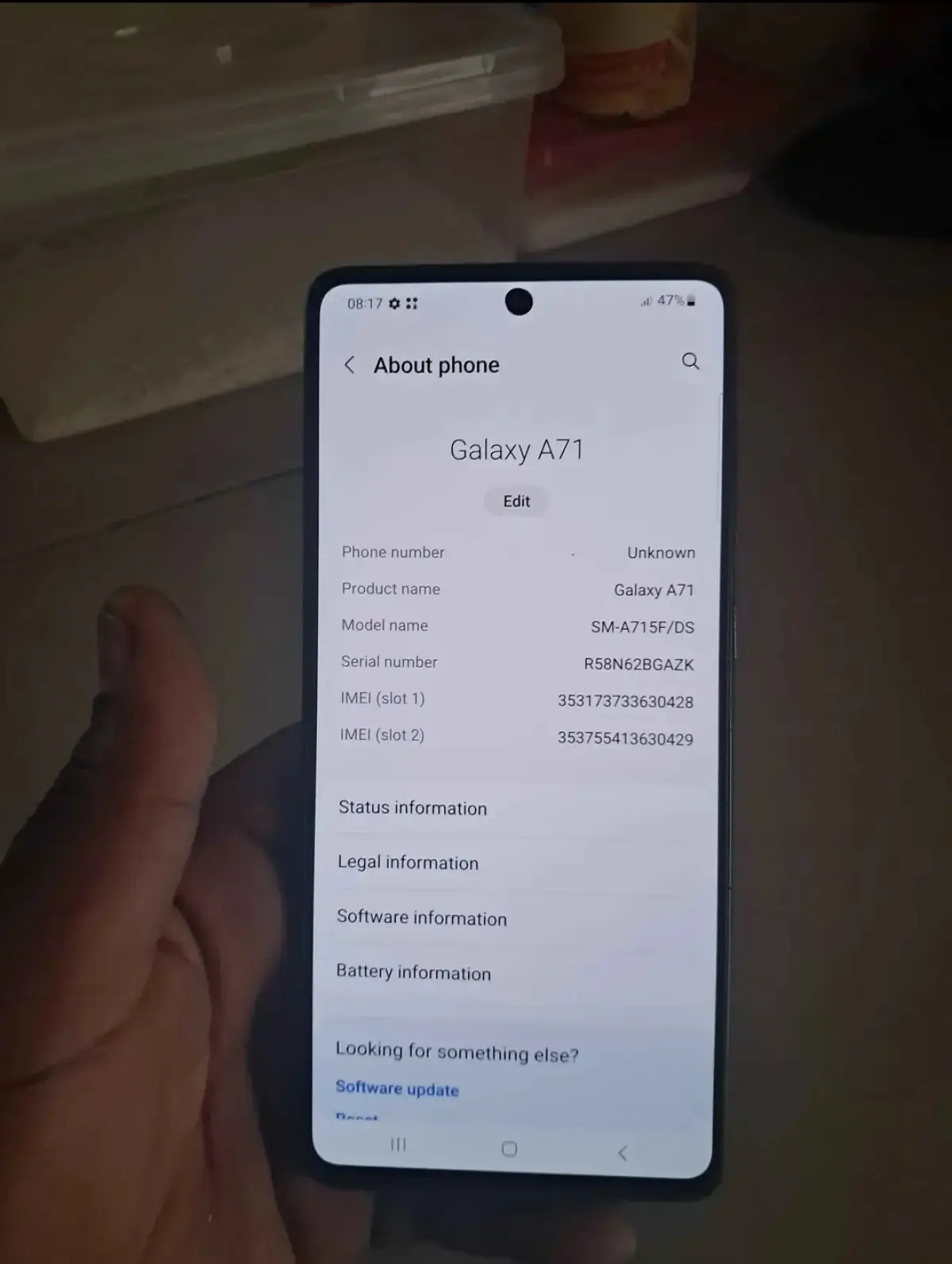 Samsung A71 For sale - Image 3
