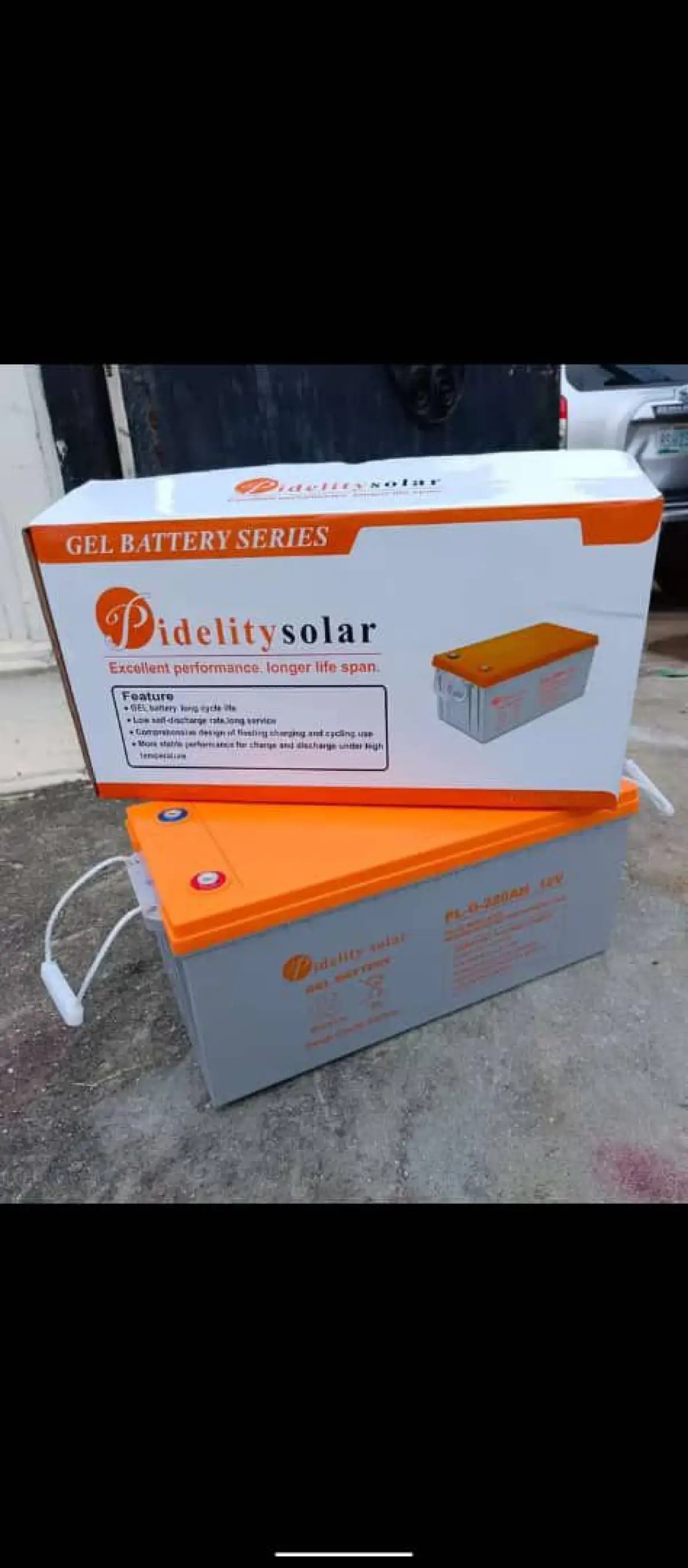 Pidelity solar Gel Battery 220ah - Image 1