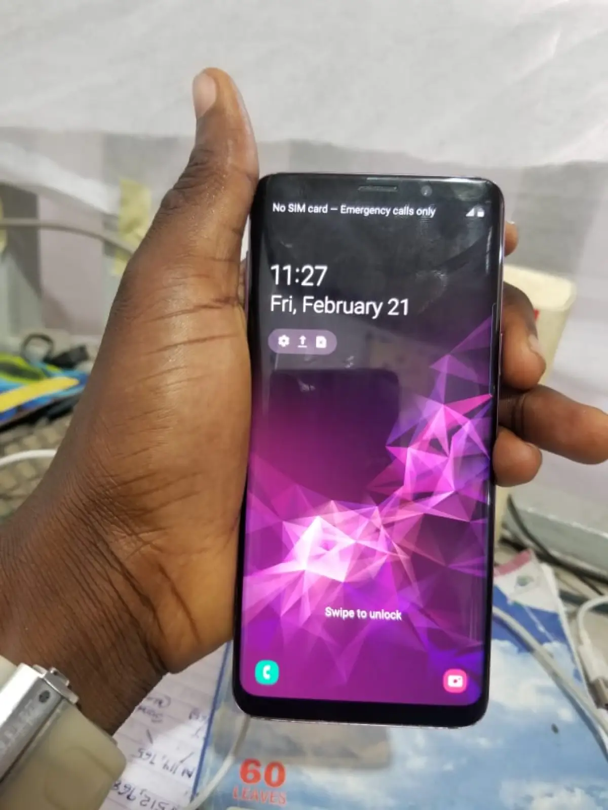 UK used samsung Galaxy S9 - Image 1