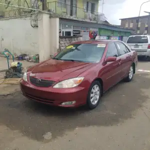 Clean Toyota Camry red color 2004