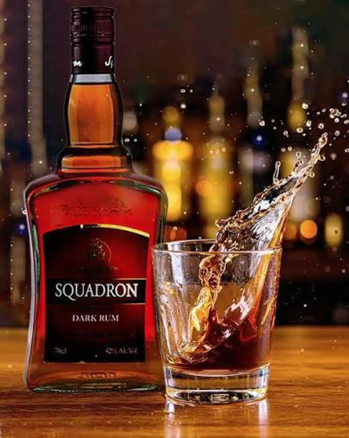 Squadron dark rum - Image 2