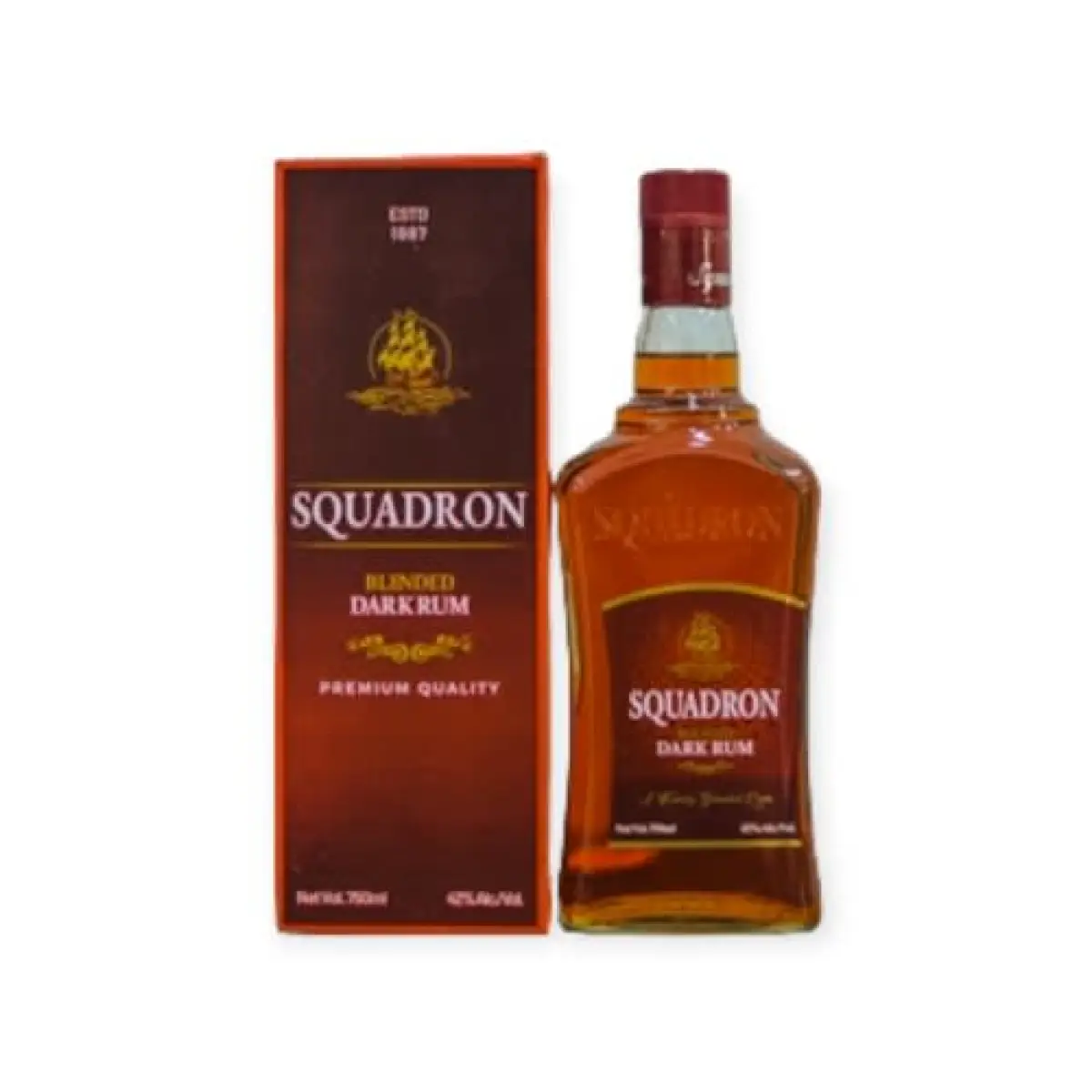 Squadron dark rum - Image 3