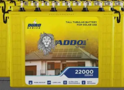 220Ah Addo Tubular battery