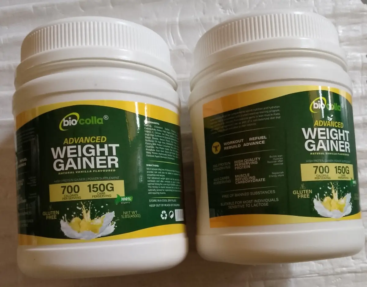 Bio Colla Advanced Weight Gainer Powder Shake - Image 2