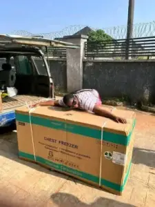 Brand New sunking solar freezer two doors