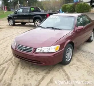 Clean Toyota Camry red color 1999