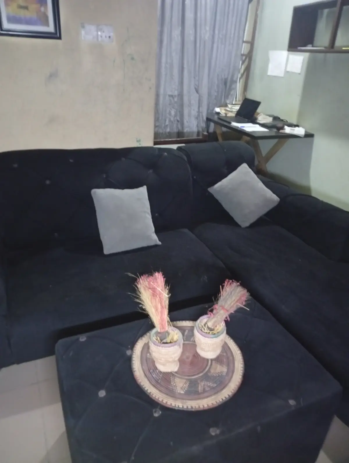 Lshaped Sofa and center table - Image 3