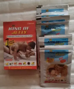 Zahidi King of Jelly 7Days Pack for Men Sexual Enhancement