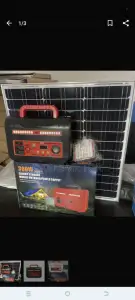 300w Solar Power Generator, Potable Power Station.